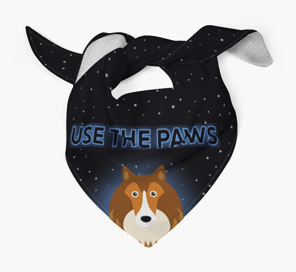 Use The Paws: Personalised {breedFullName} Bandana