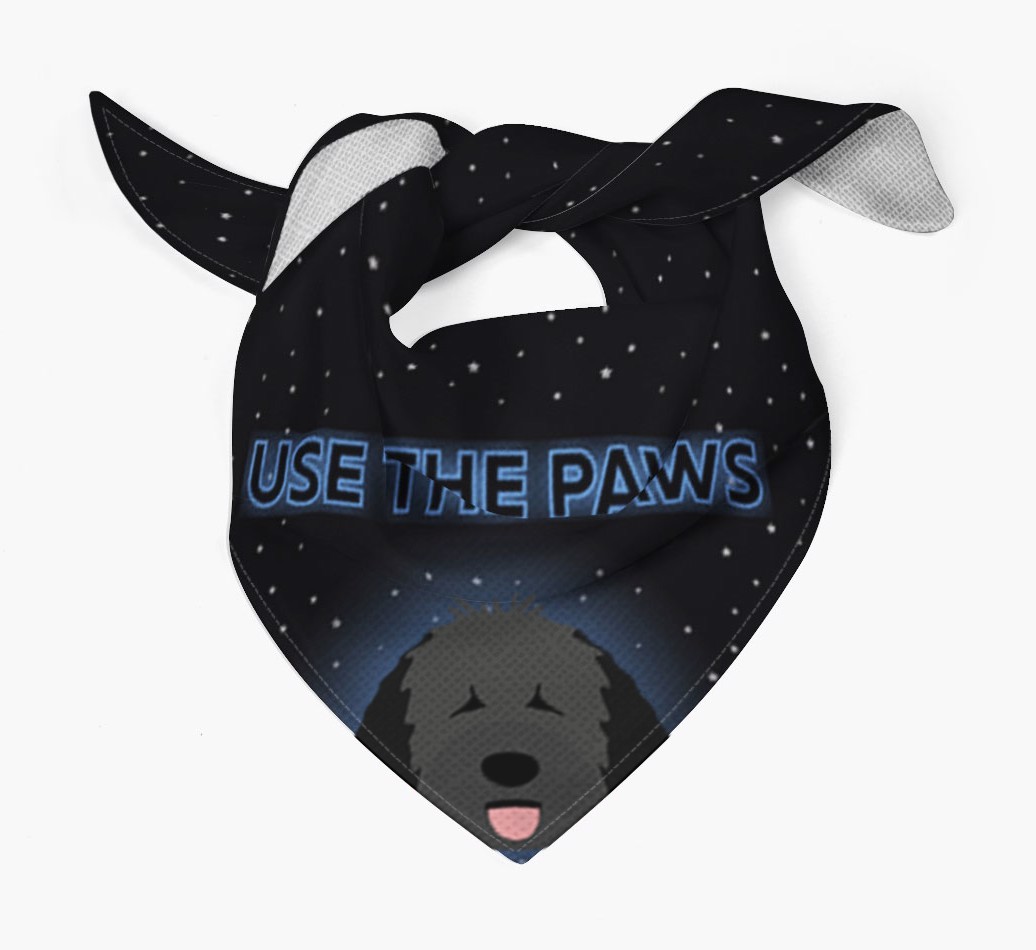 Use The Paws: Personalised {breedFullName} Bandana