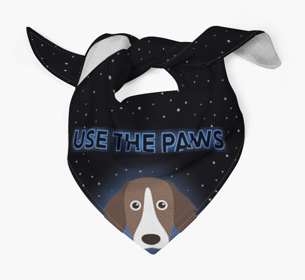 Use The Paws: Personalised {breedFullName} Bandana