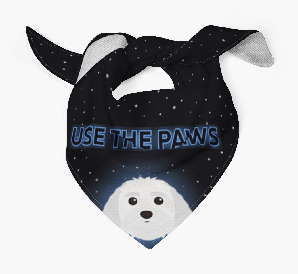 Use The Paws: Personalised {breedFullName} Bandana
