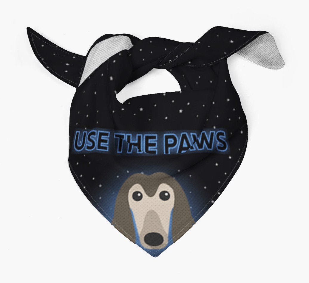 Use The Paws: Personalized {breedFullName} Bandana