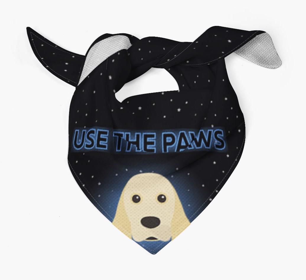 Use The Paws: Personalized {breedFullName} Bandana