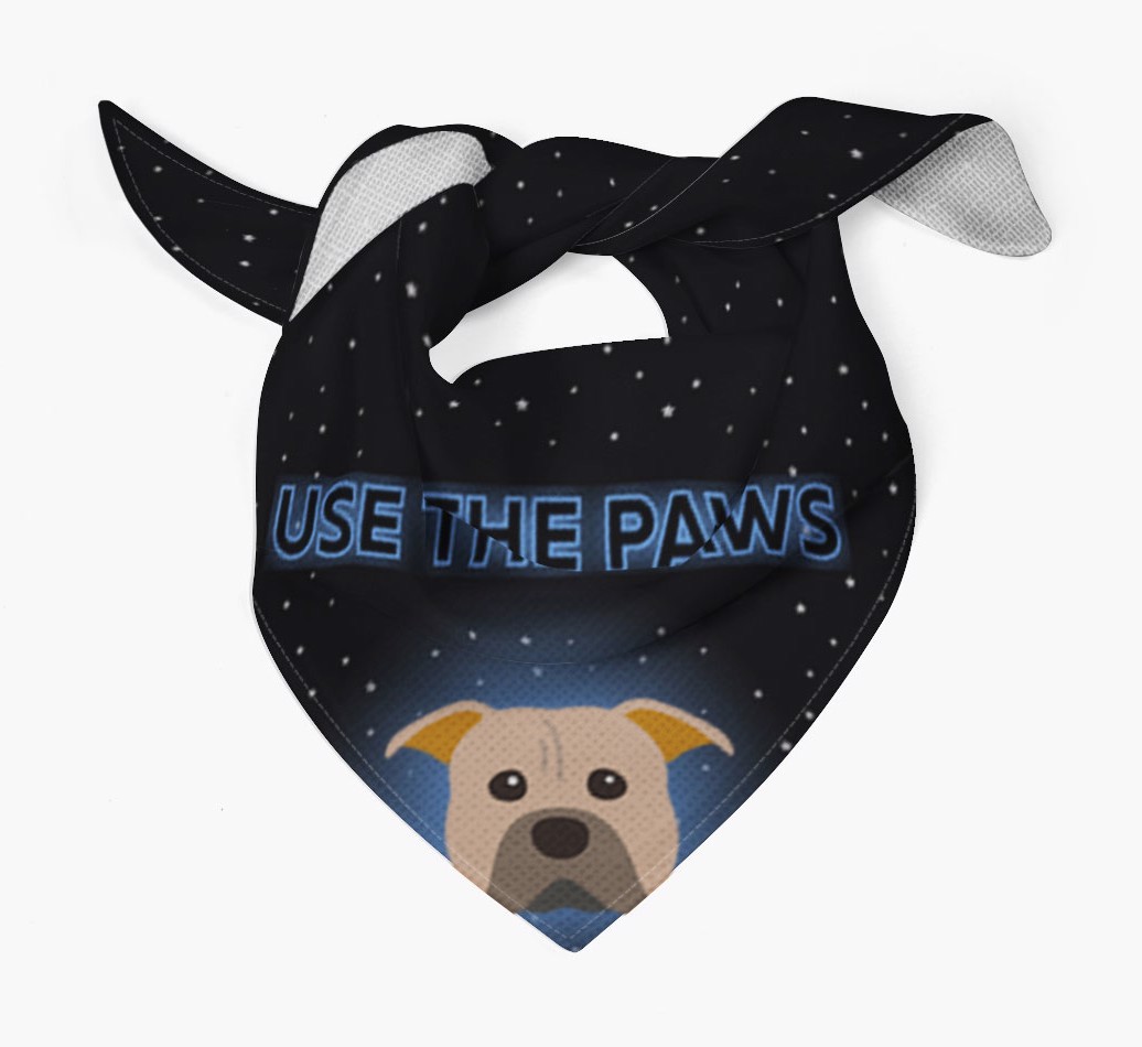 Use The Paws: Personalized {breedFullName} Bandana