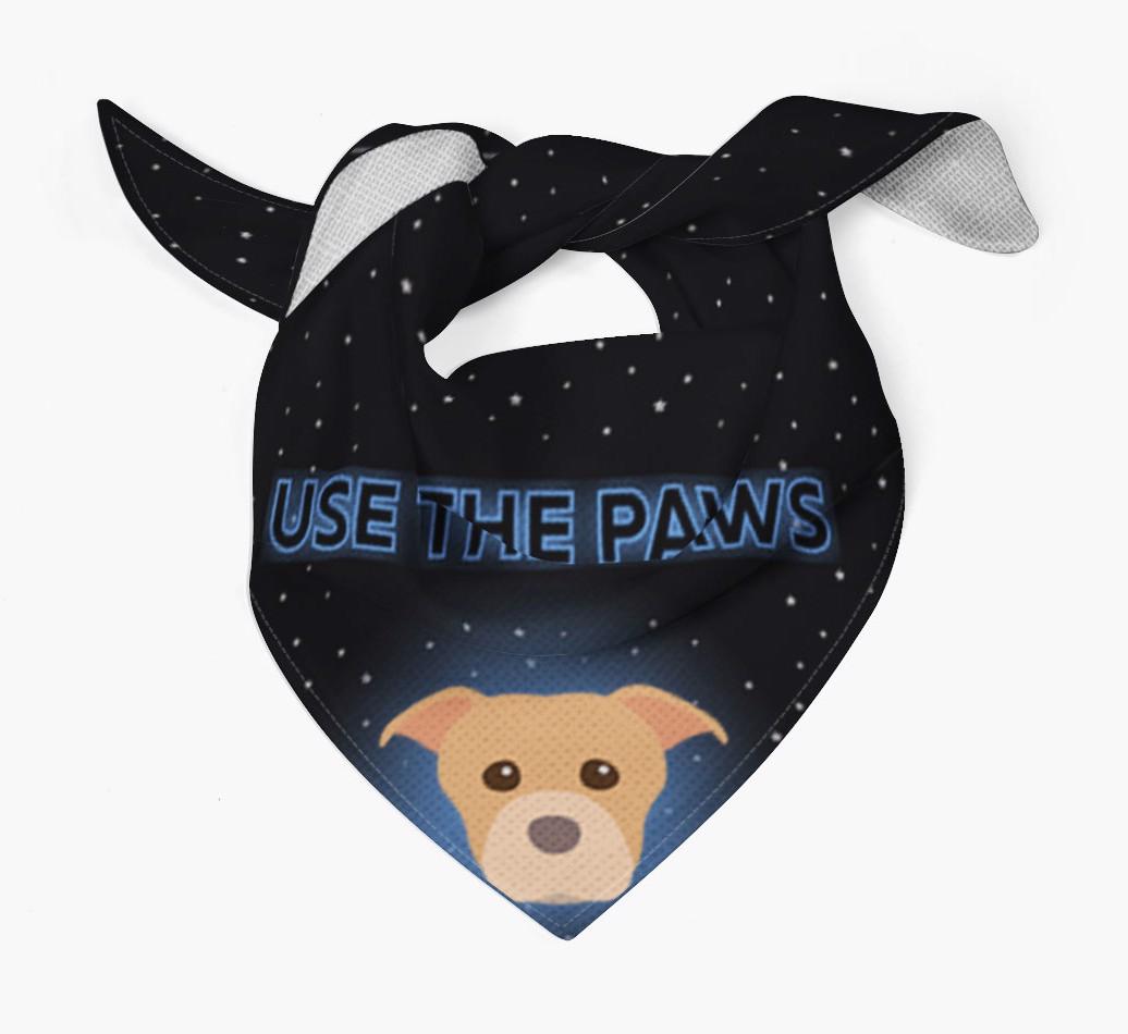 Use The Paws: Personalized {breedFullName} Bandana