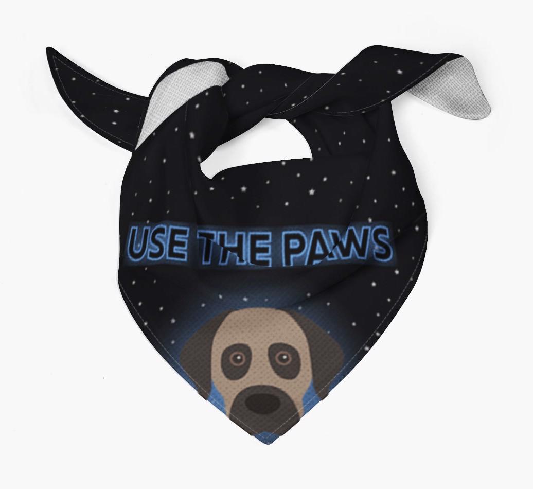 Use The Paws: Personalized {breedFullName} Bandana