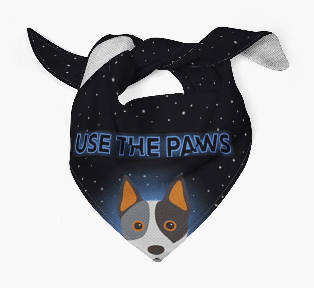 Use The Paws: Personalized {breedFullName} Bandana