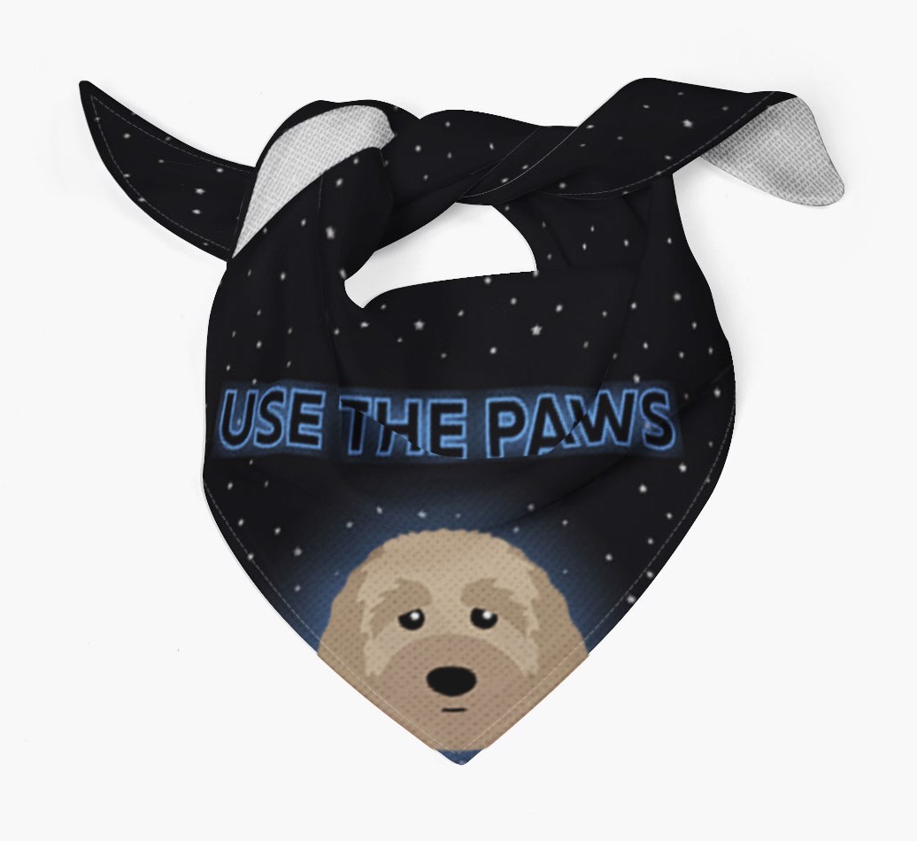 Use The Paws: Personalized {breedFullName} Bandana
