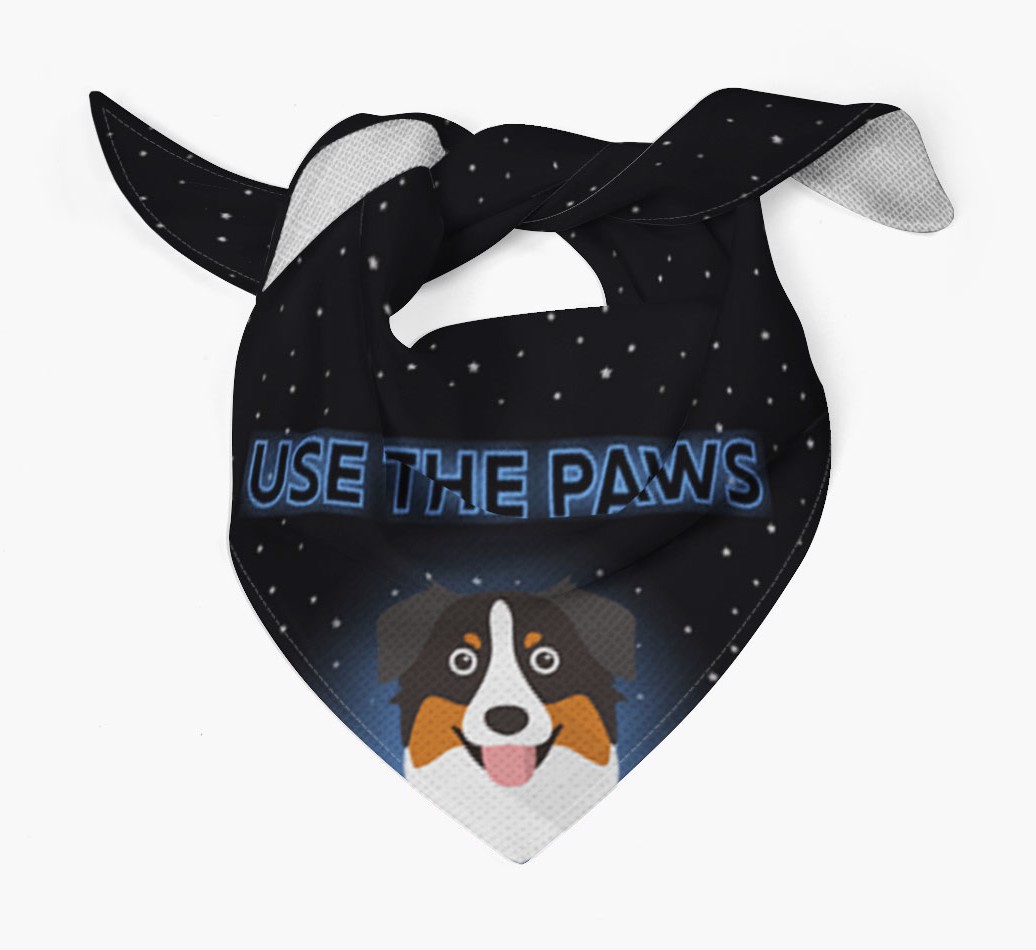 Use The Paws: Personalized {breedFullName} Bandana