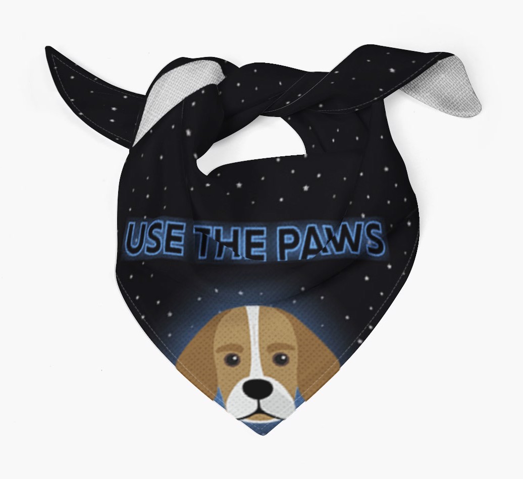 Use The Paws: Personalized {breedFullName} Bandana