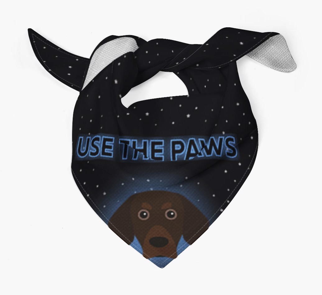 Use The Paws: Personalized {breedFullName} Bandana