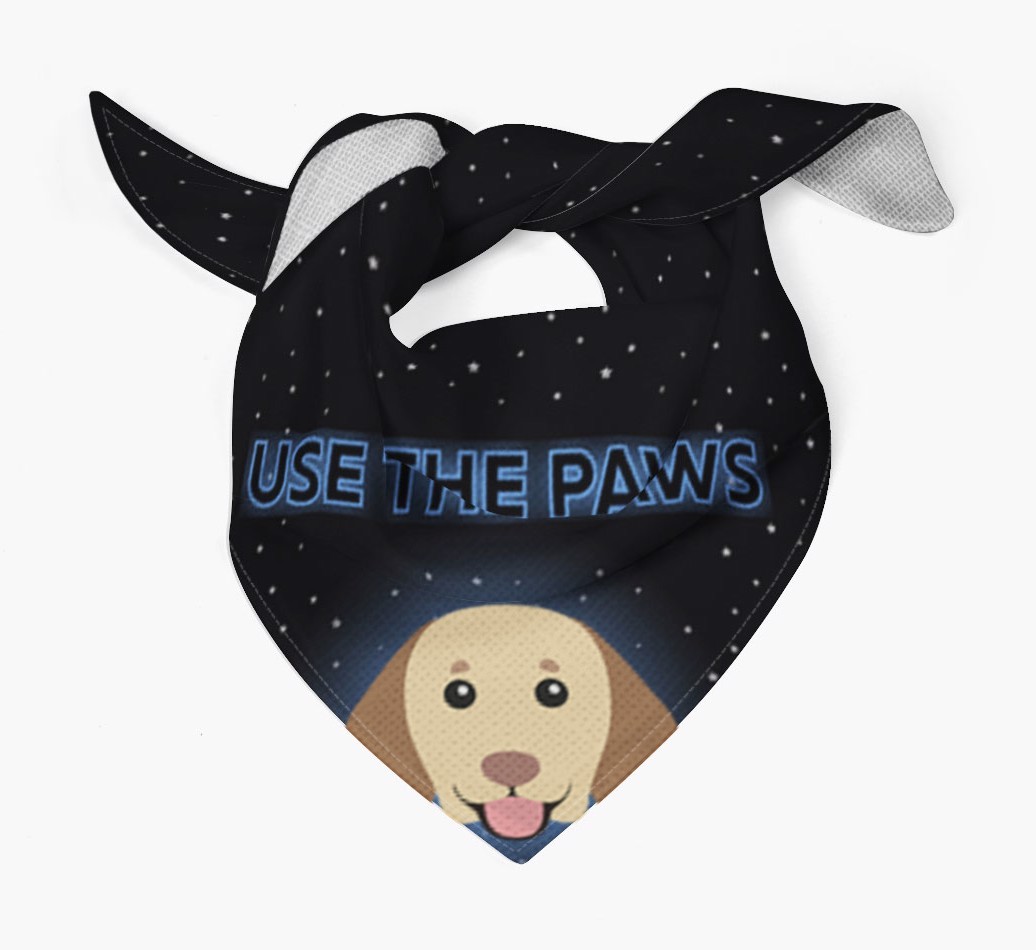 Use The Paws: Personalized {breedFullName} Bandana