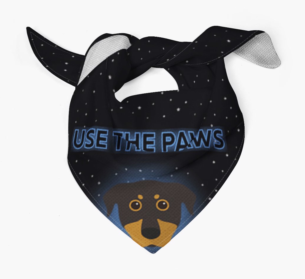 Use The Paws: Personalized {breedFullName} Bandana