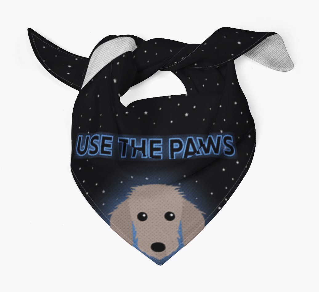 Use The Paws: Personalized {breedFullName} Bandana