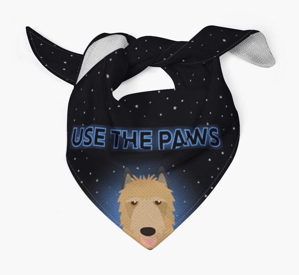 Use The Paws: Personalized {breedFullName} Bandana