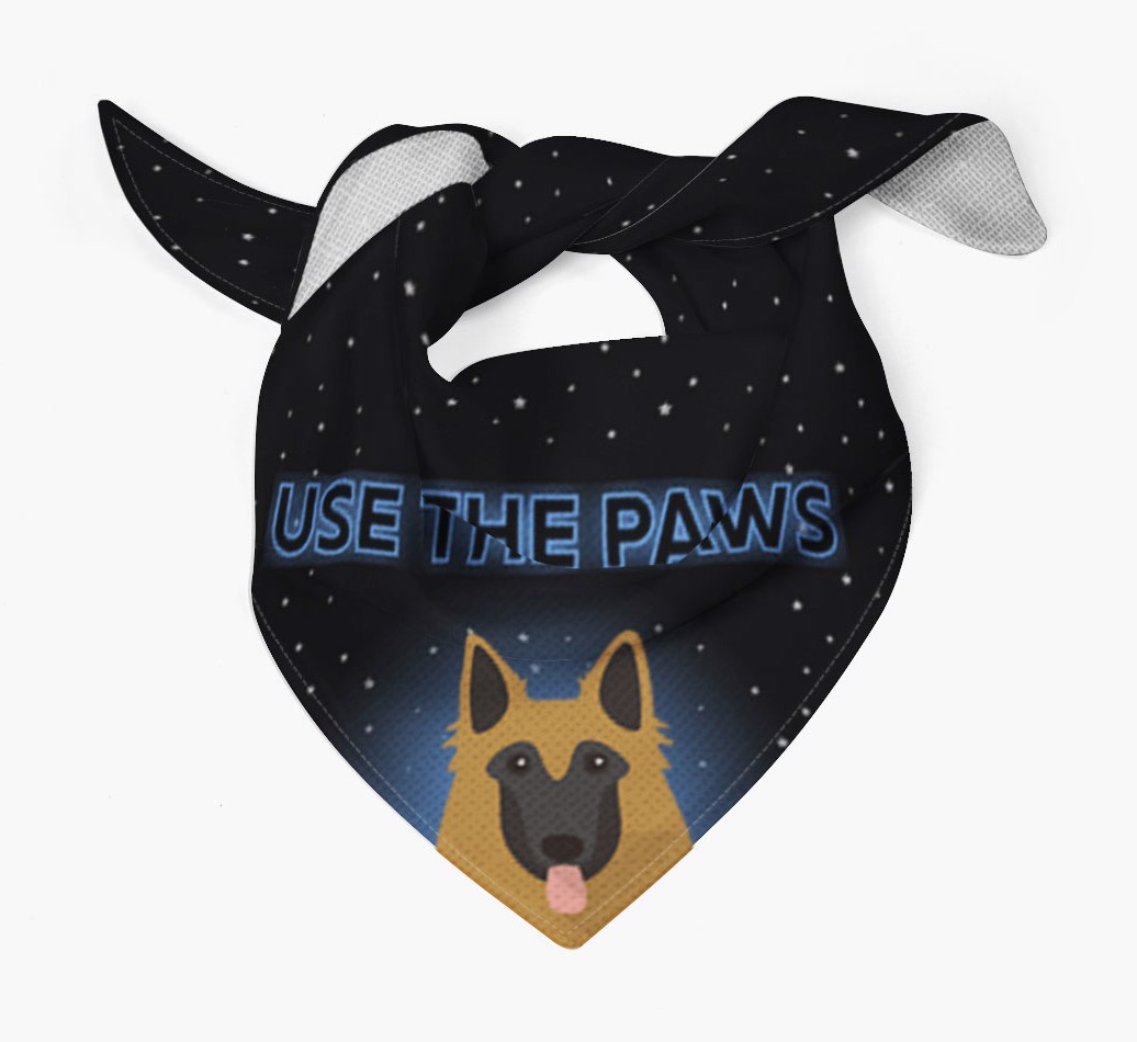 Use The Paws: Personalized {breedFullName} Bandana