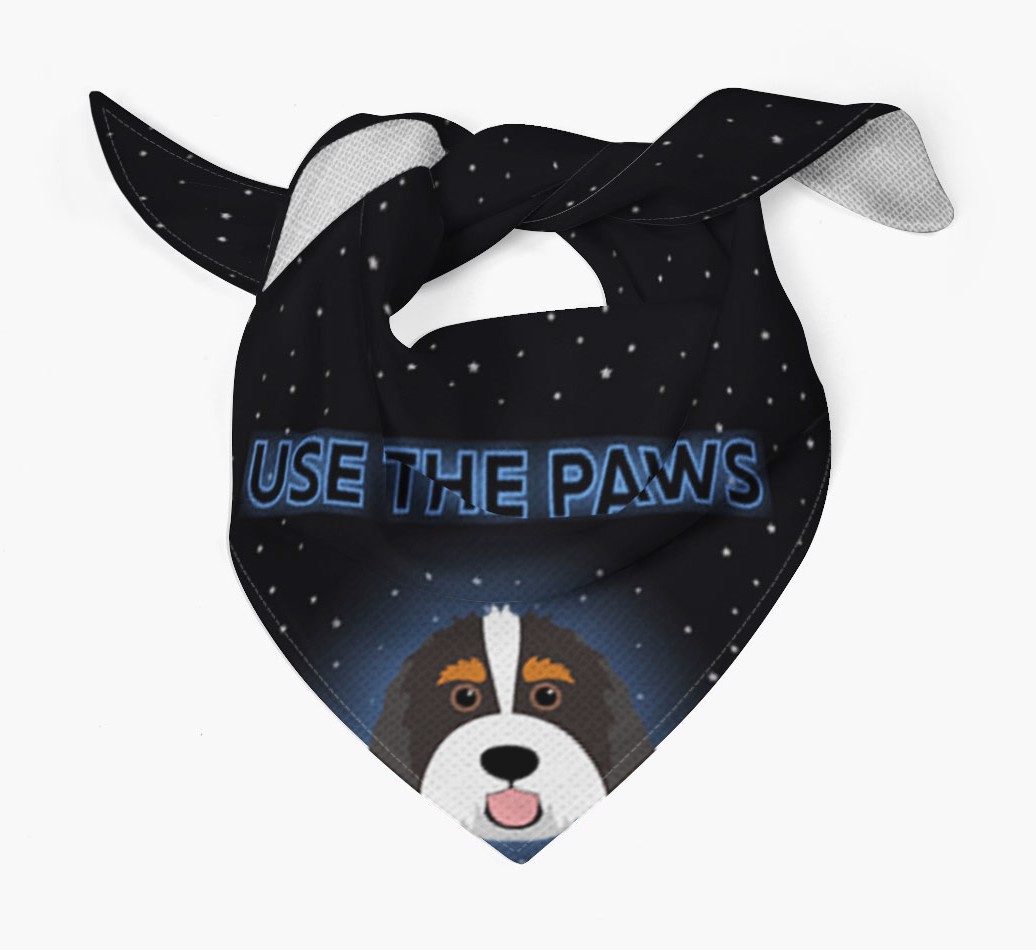Use The Paws: Personalized {breedFullName} Bandana
