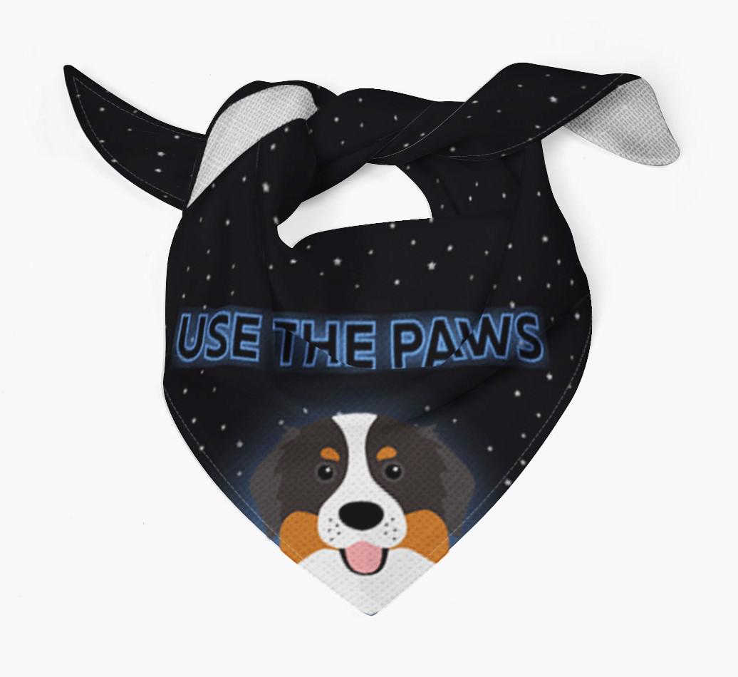 Use The Paws: Personalized {breedFullName} Bandana