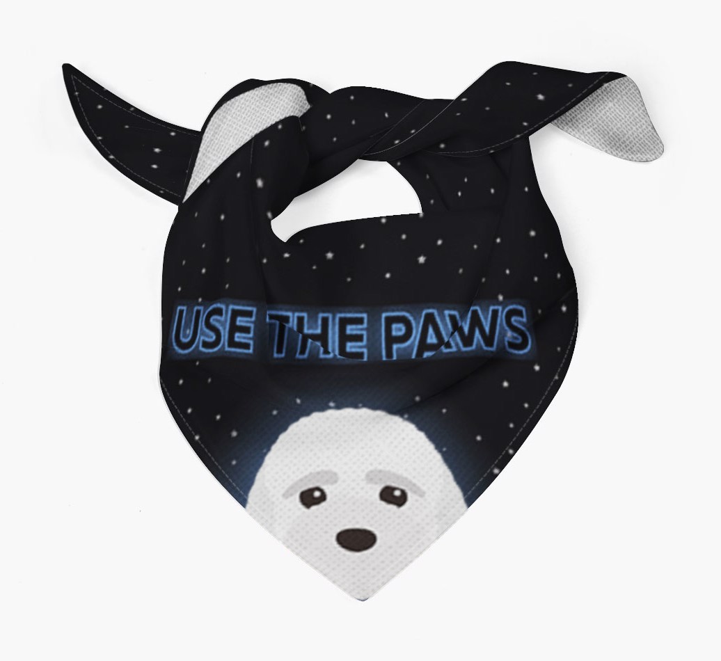 Use The Paws: Personalized {breedFullName} Bandana