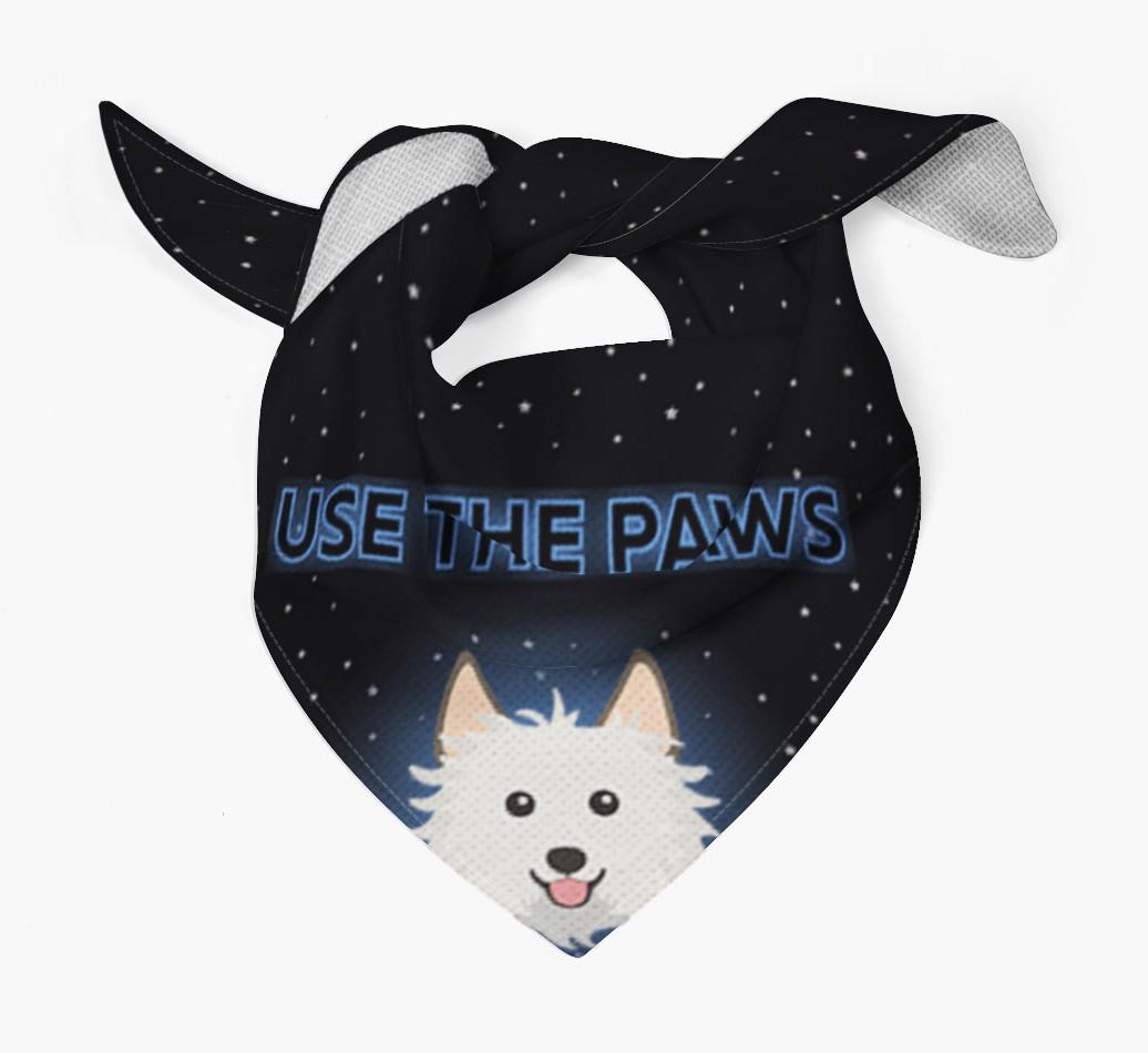 Use The Paws: Personalized {breedFullName} Bandana