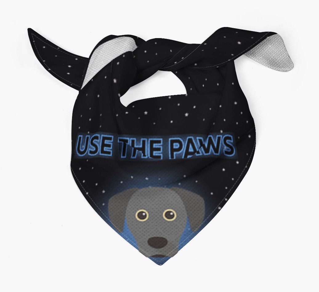 Use The Paws: Personalized {breedFullName} Bandana