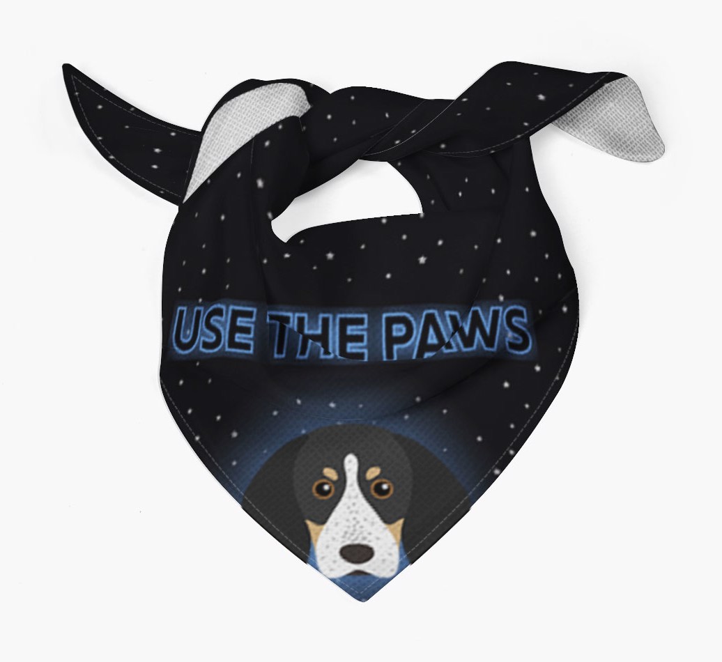 Use The Paws: Personalized {breedFullName} Bandana