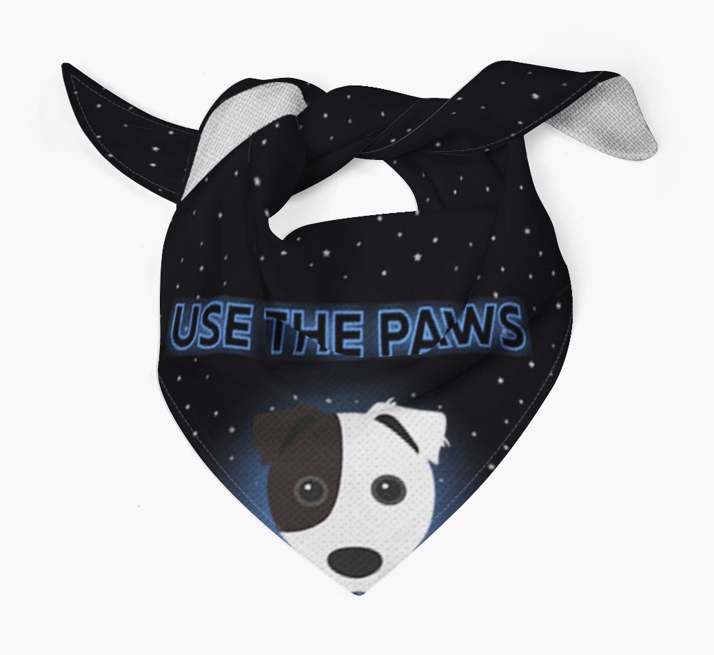Use The Paws: Personalized {breedFullName} Bandana