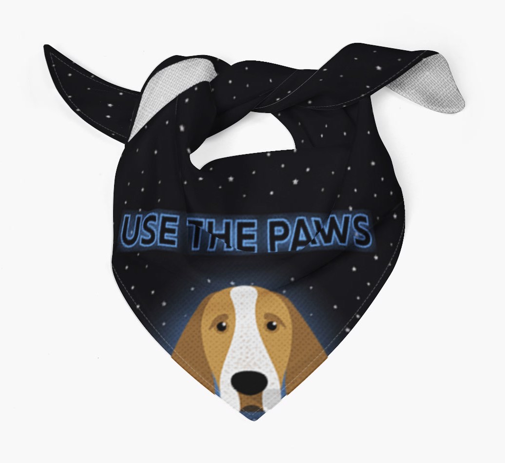 Use The Paws: Personalized {breedFullName} Bandana