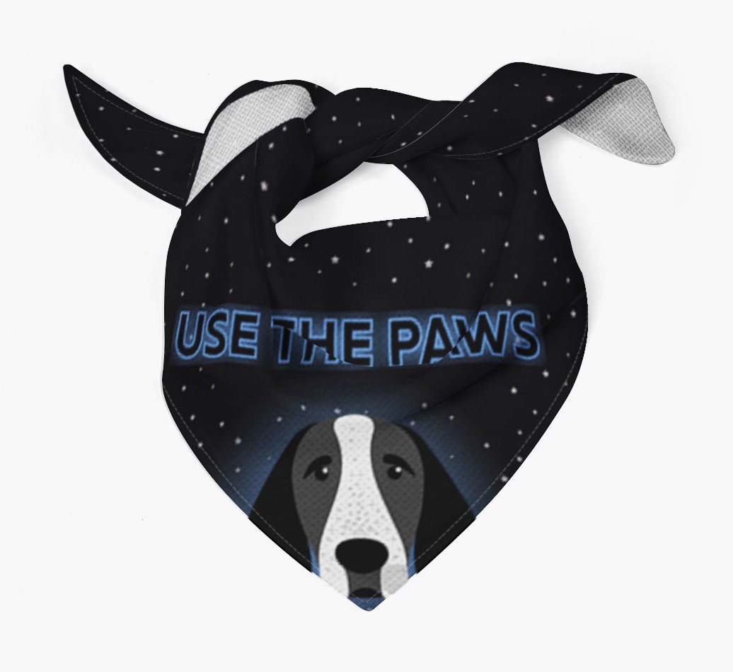 Use The Paws: Personalized {breedFullName} Bandana
