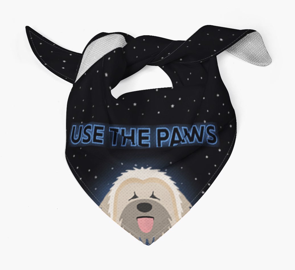 Use The Paws: Personalized {breedFullName} Bandana