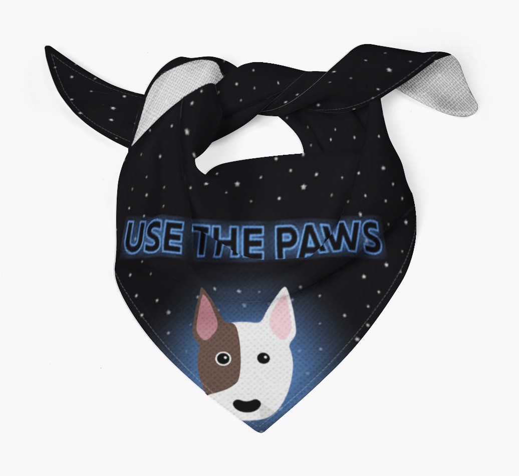 Use The Paws: Personalized {breedFullName} Bandana