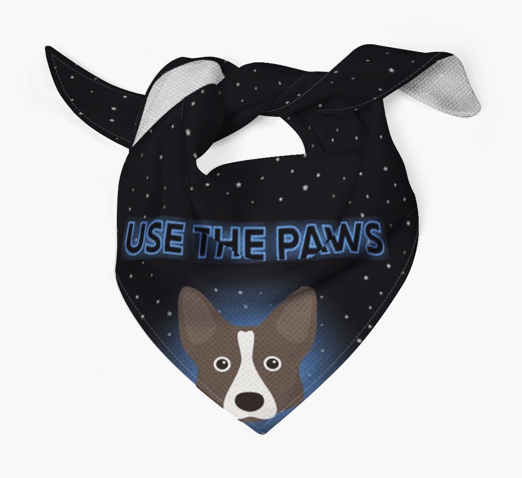 Use The Paws: Personalized {breedFullName} Bandana