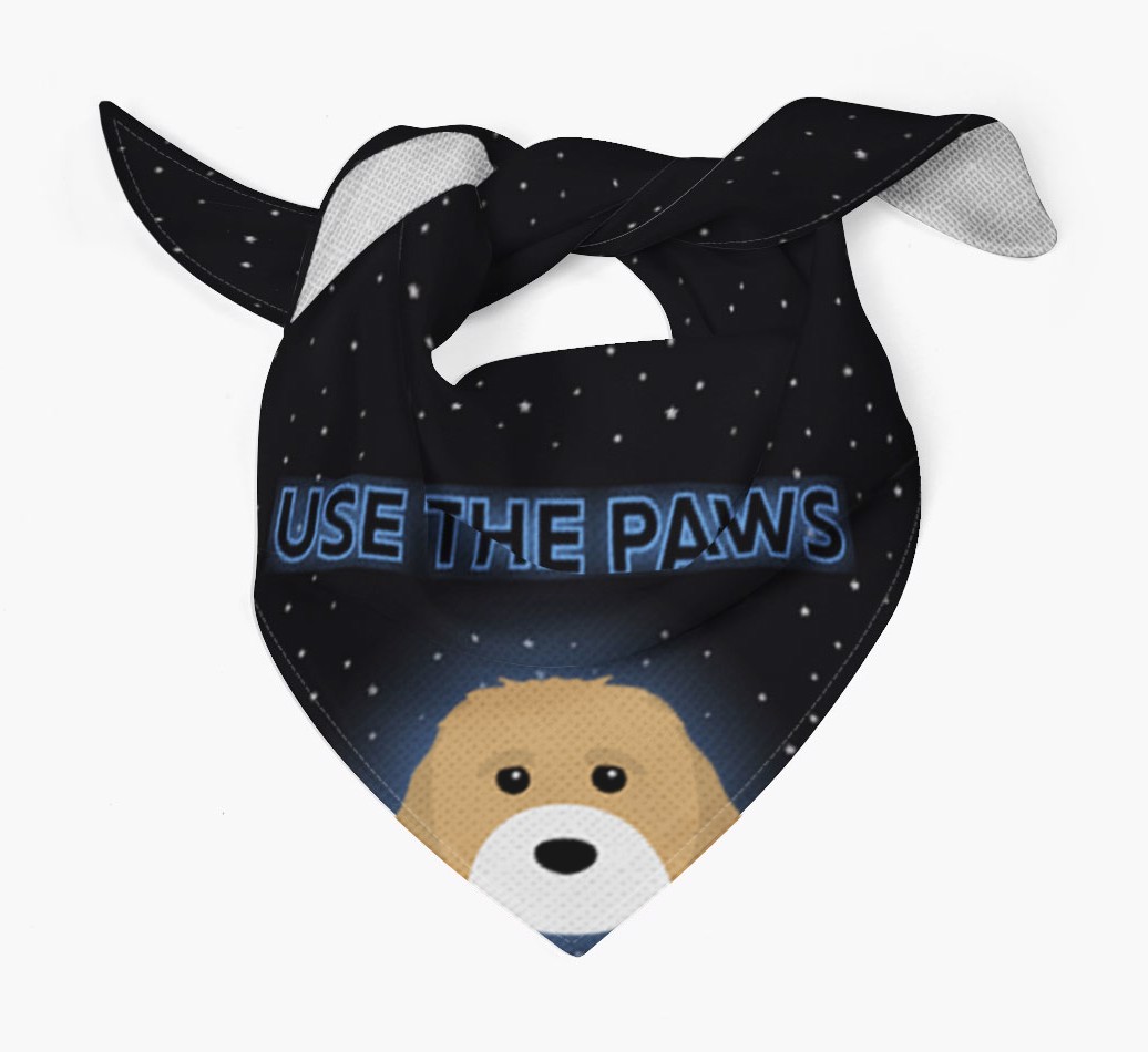 Use The Paws: Personalized {breedFullName} Bandana