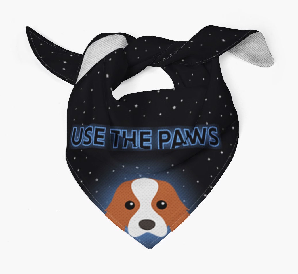 Use The Paws: Personalized {breedFullName} Bandana