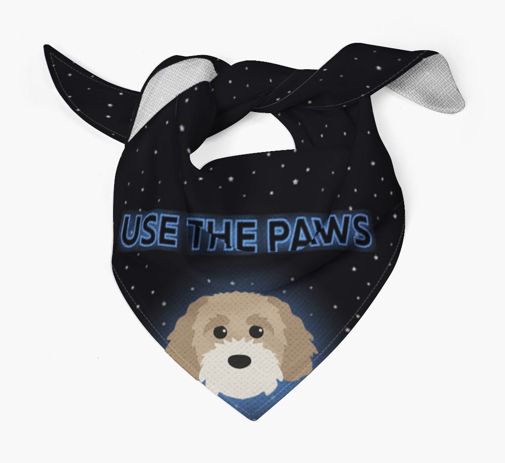 Use The Paws: Personalized {breedFullName} Bandana