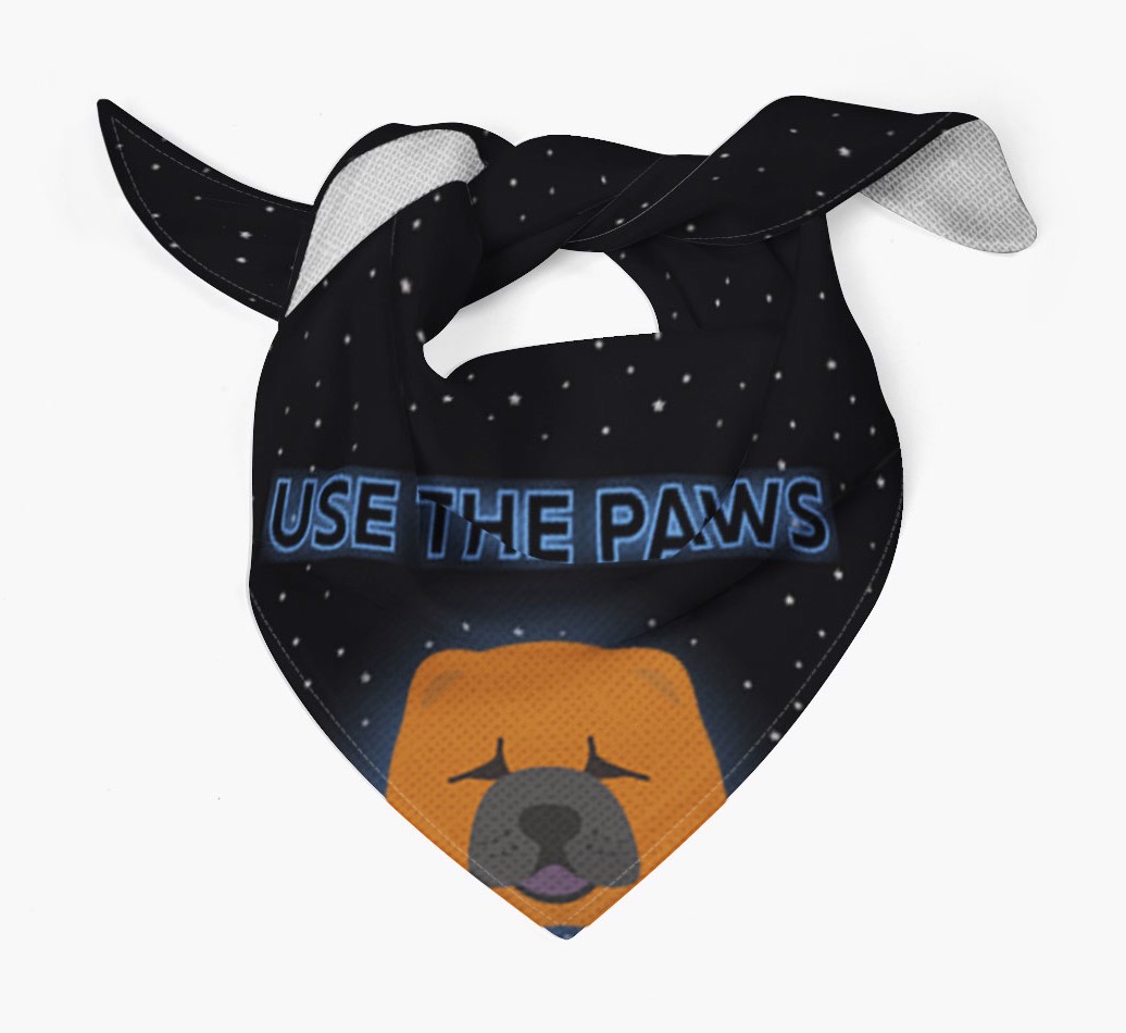 Use The Paws: Personalized {breedFullName} Bandana