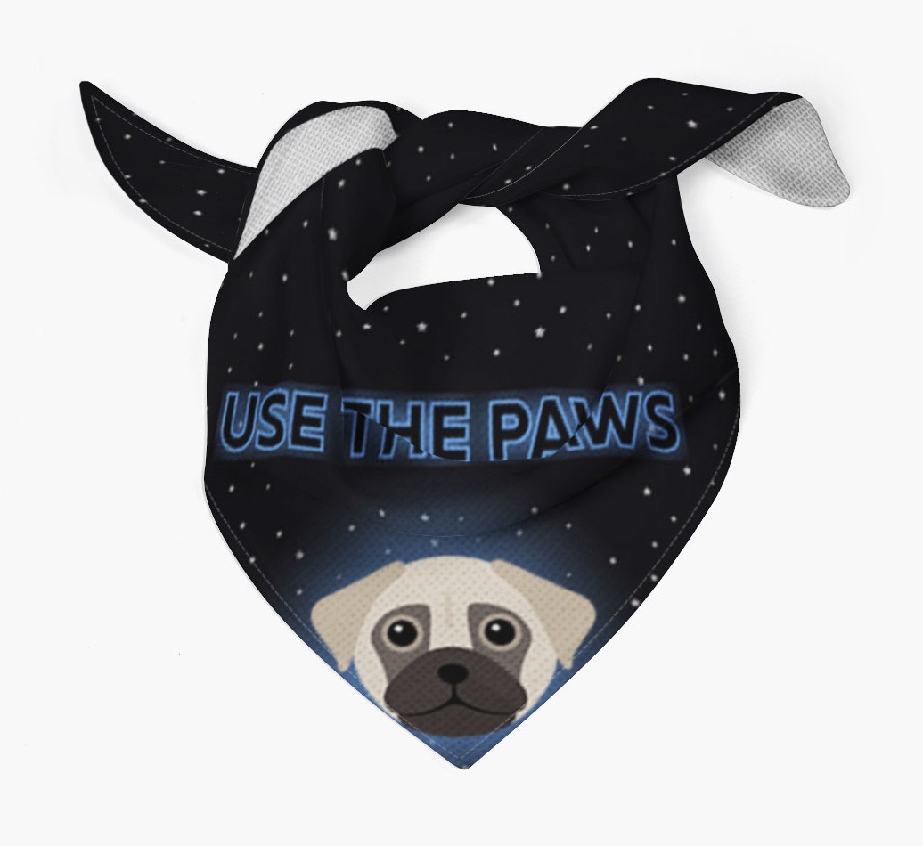 Use The Paws: Personalized {breedFullName} Bandana
