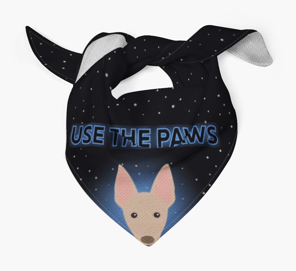Use The Paws: Personalized {breedFullName} Bandana