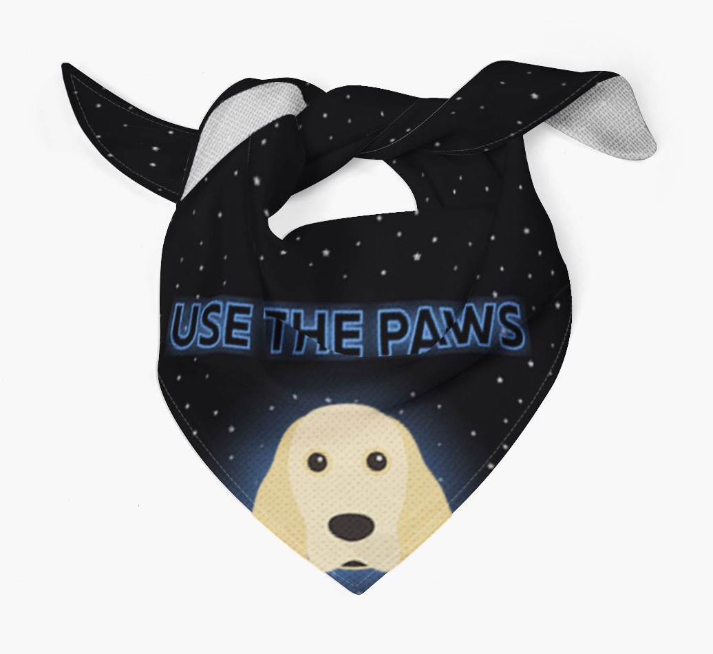 Use The Paws: Personalized {breedFullName} Bandana
