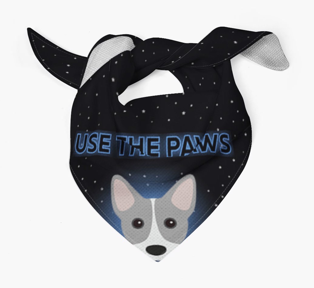 Use The Paws: Personalized {breedFullName} Bandana