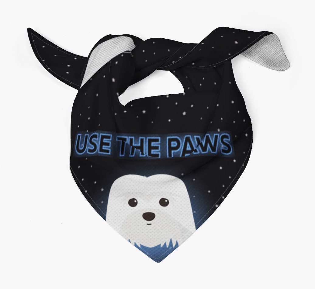 Use The Paws: Personalized {breedFullName} Bandana