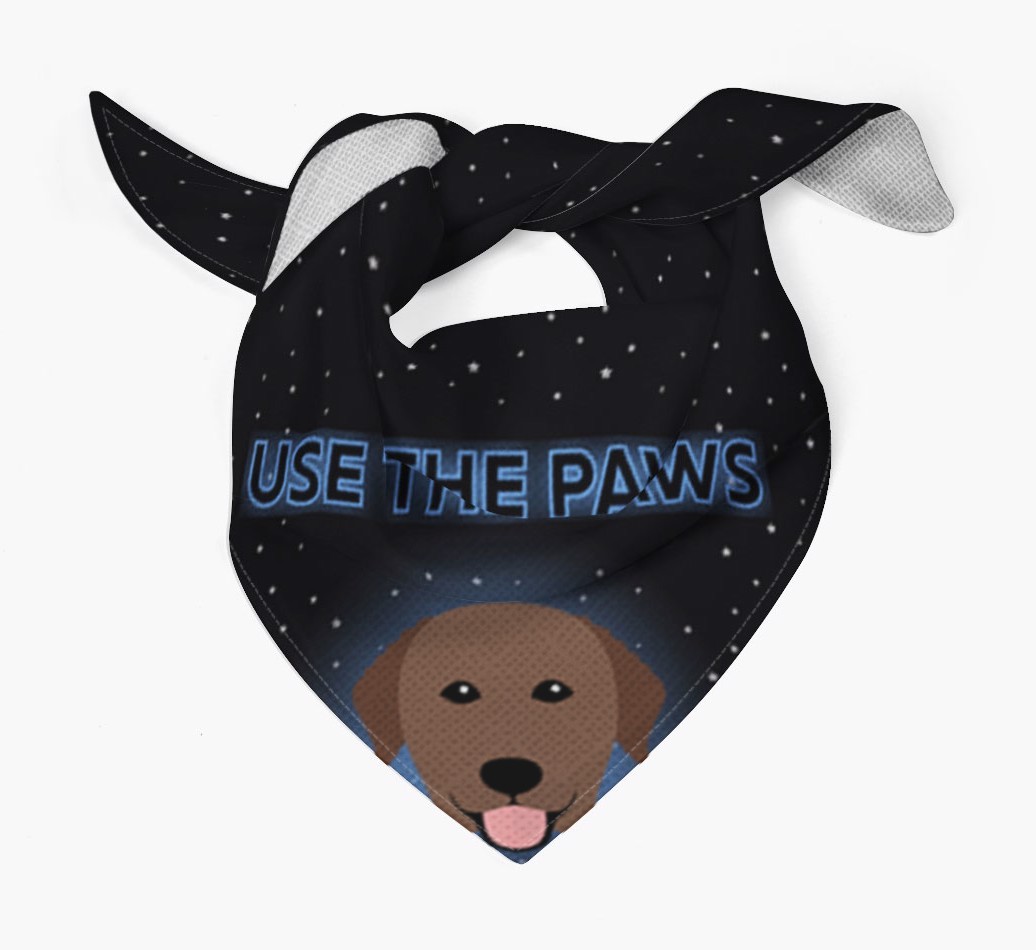 Use The Paws: Personalized {breedFullName} Bandana