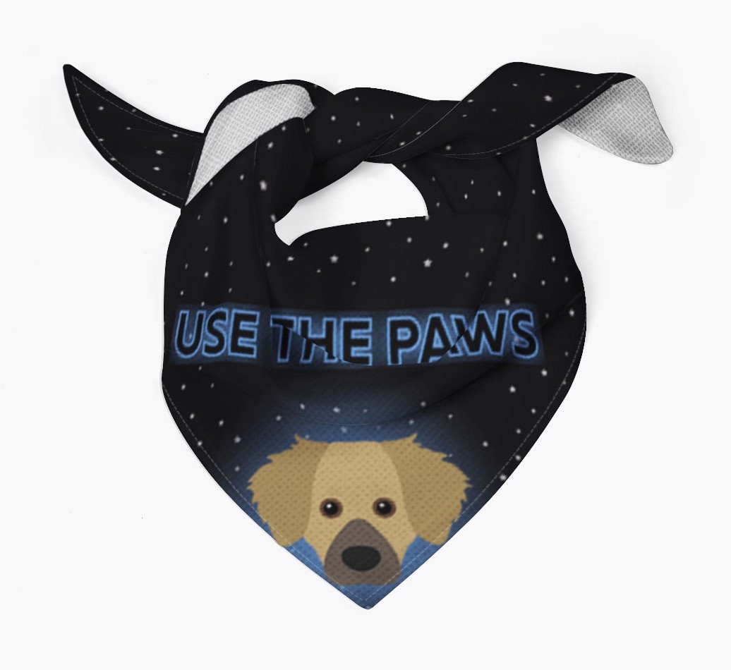 Use The Paws: Personalized {breedFullName} Bandana