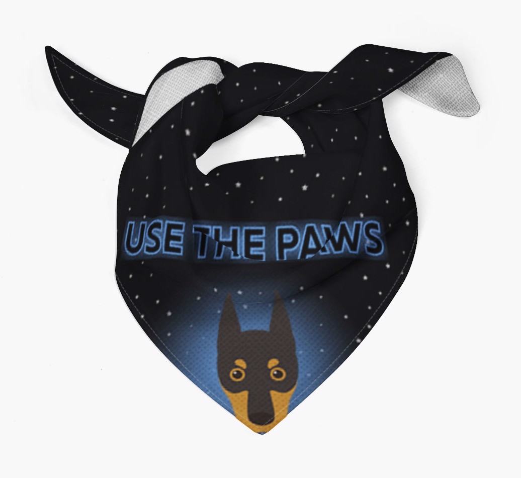 Use The Paws: Personalized {breedFullName} Bandana