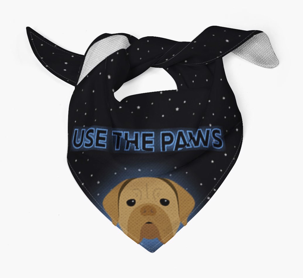 Use The Paws: Personalized {breedFullName} Bandana