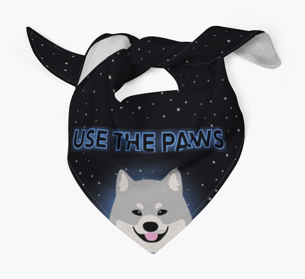 Use The Paws: Personalized {breedFullName} Bandana