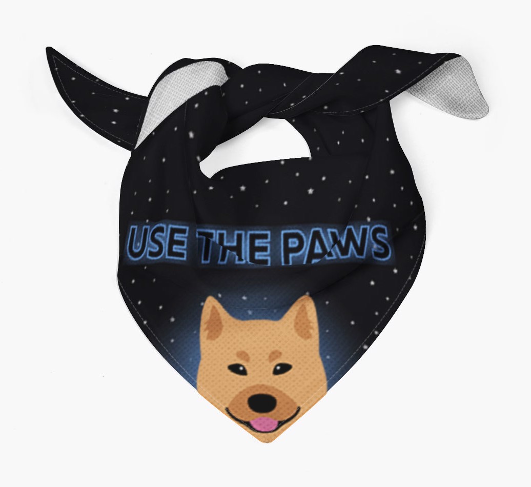 Use The Paws: Personalized {breedFullName} Bandana