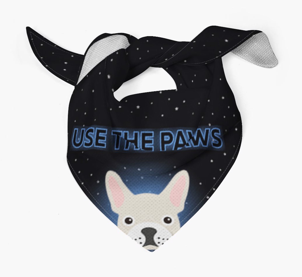 Use The Paws: Personalized {breedFullName} Bandana