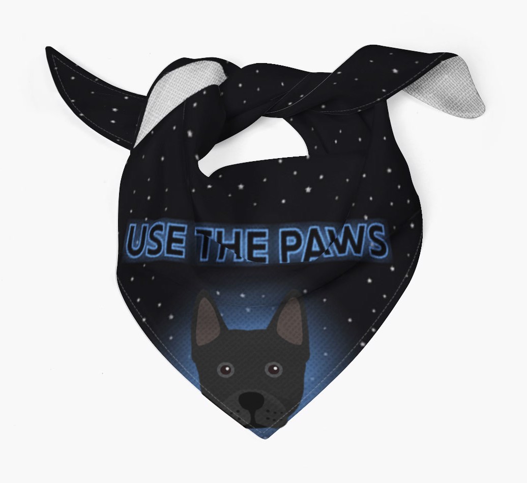 Use The Paws: Personalized {breedFullName} Bandana