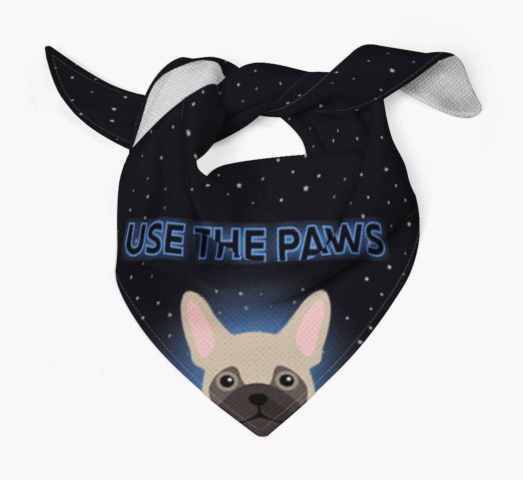 Use The Paws: Personalized {breedFullName} Bandana