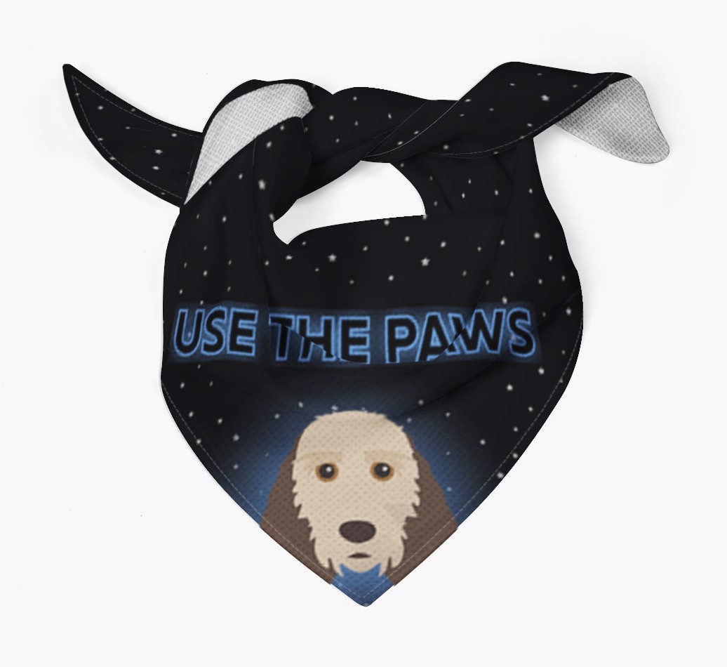 Use The Paws: Personalized {breedFullName} Bandana